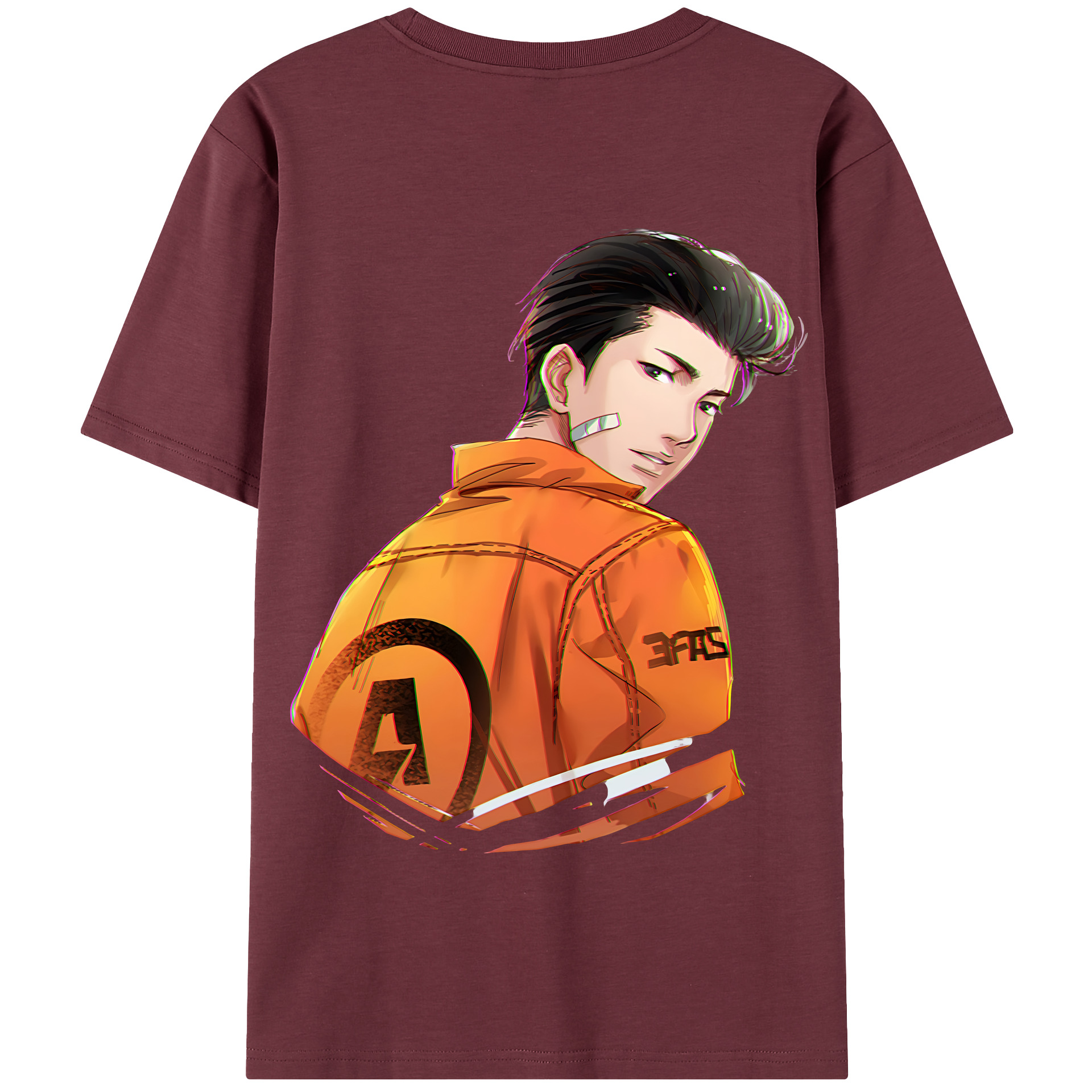 SLAM DUNK／スラムダンク 綿100％半袖Tシャツ（背面プリント）